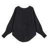 Lazy Style Knit 2-Piece Set Loose Slim Fit Sweater Straight Pants Women