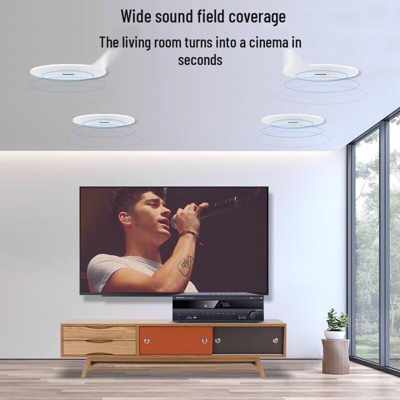 Sansui UX66 5.1-Channel Home Theater AV Amplifier