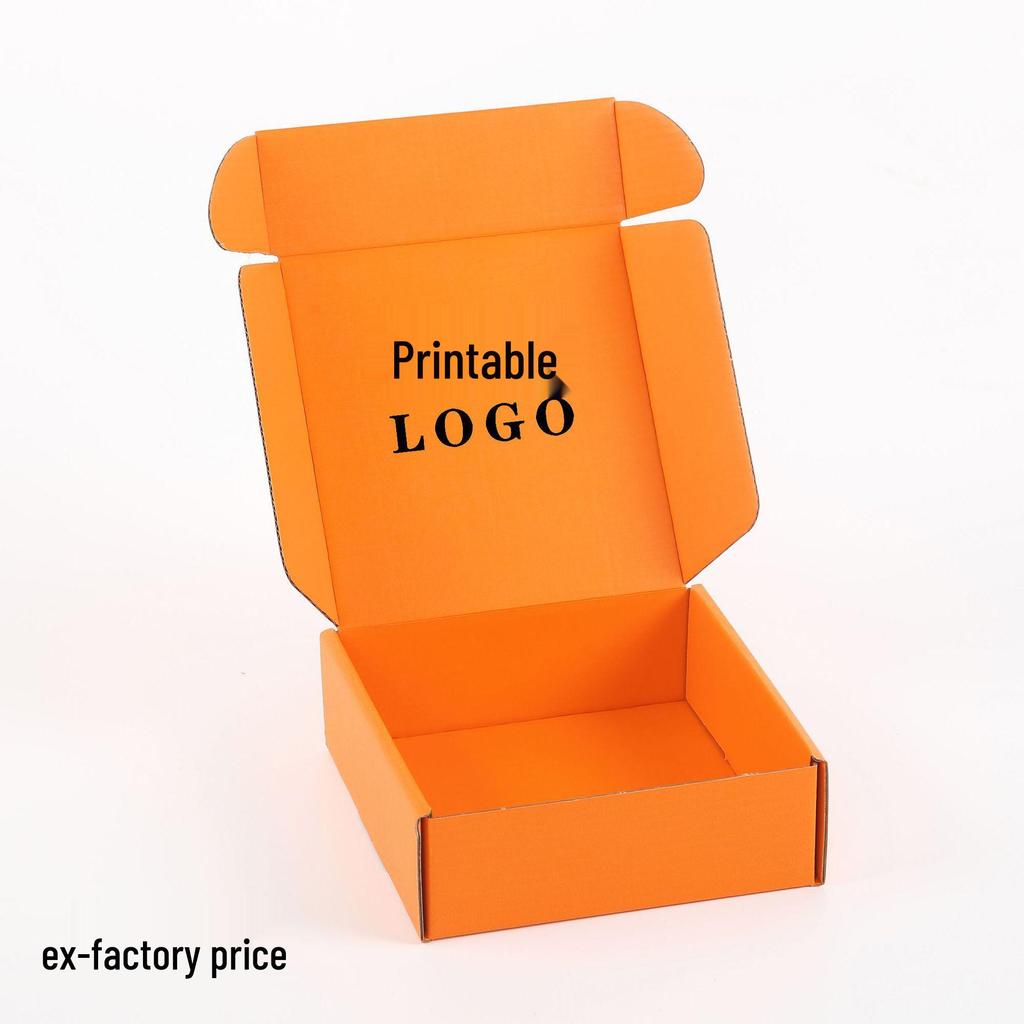 Reinforced Square Airplane Box for Express Shipping: Anti-Pressure, Anti-Fall, Enlarged Down Jacket Packaging.