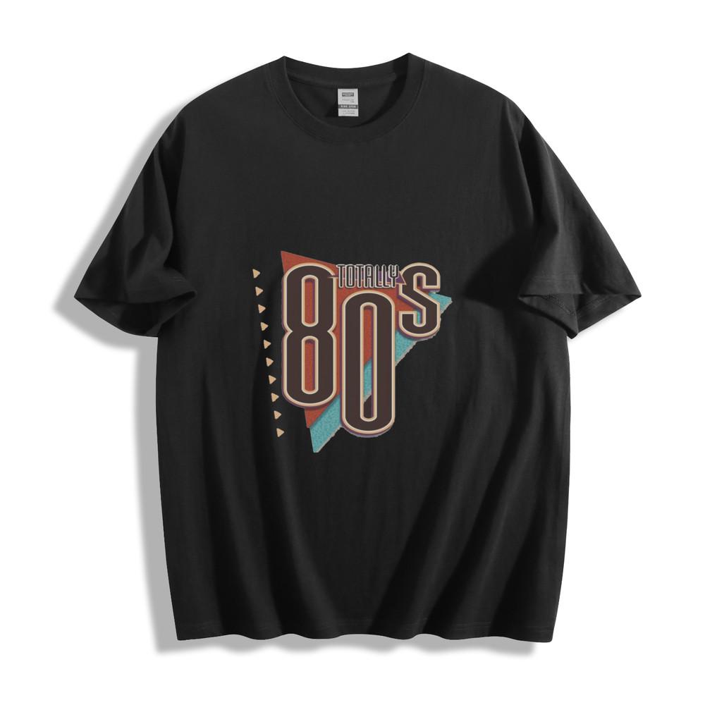 Totally 80s T-Shirt - Retro Neon Geometric Design Unisex Tee