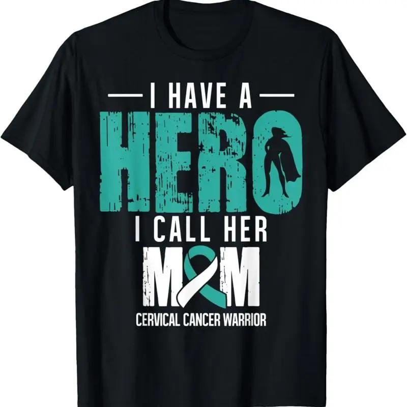 Appelez-le maman soutien de la sensibilisation au Cancer Cervical ruban t-shirt S