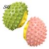 Dog Teething Toy Squeaky Durian Spiky Chew Teeth Non-toxic Cleaning for Aggressive Chewers Outdoor Training Fetch Game Long-lasting