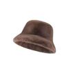 Warm, Fluffy Fisherman Hat for Women - Mink-like, Plus Velvet, Cute Design, Large Fit