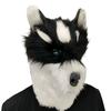 Plush Husky Head Mask With Funny Animal Costume For Halloween And Party Events