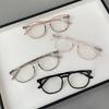 3Pcs Anti-Blue Light Glasses For Women With Regular Eyeglass Frame Finished Retro Flat Light Frame