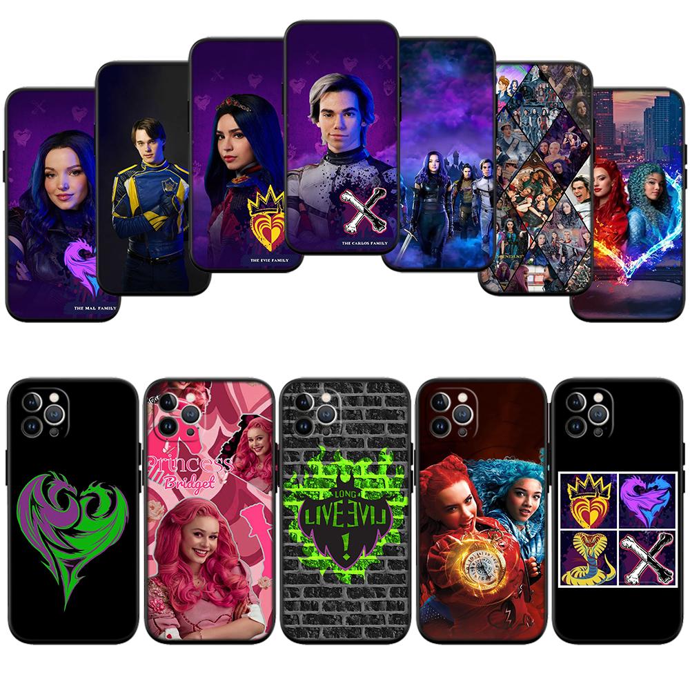Descendants Phone Case for Samsung Galaxy S20 S21 Ultra FE Plus A26 A30 A30S A31 A52 A42 A50 A50S