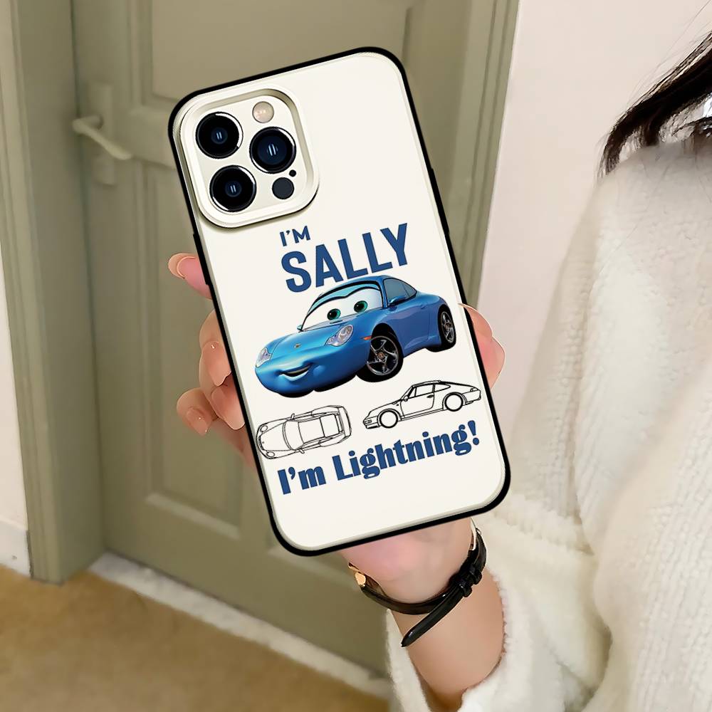 L-Light-ning M-McQueens Phone Case Black That Fits For IPhone 17,16,15,11,13,14 Pro Max,Plus,X,Xr,Xs Max,13Mini