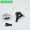 2PCs Golden Bling Leopard Air Freshener Vent Clip Rhinestone Car Decoration Interiors Accessory
