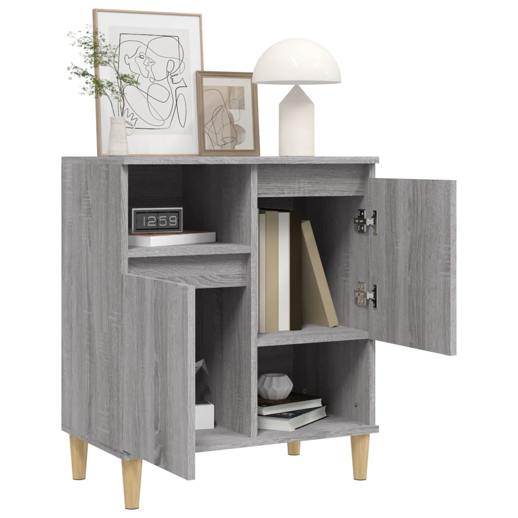Sideboard Gray Sonoma 60 x 35 x 70 cm Particleboard