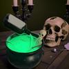 Festival Decoration Magic Floating Potion Bottle & Diffuser Black Bat Bucket