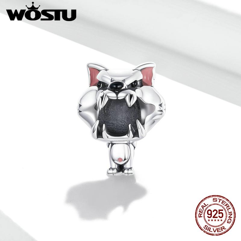 

WOSTU изысканный сказочный кулон из стерлингового серебра 925 пробы с бусами для женщин, изысканные рождественские украшения 925 silver