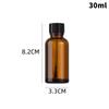Transparent Glass Nail Polish Bottles Empty Refillable with Brush for Essential Oils and Home ManicureHot Sale