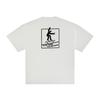 Men's Converse T-Shirts Men's White Crew Neck Moderate Straight Fit