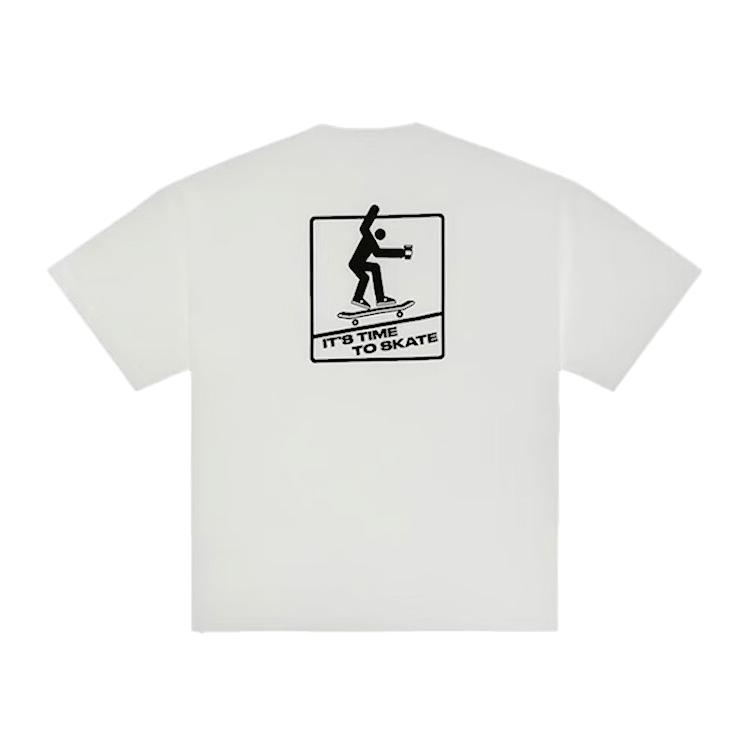 Men's Converse T-Shirts Men's White Crew Neck Moderate Straight Fit