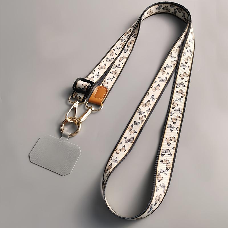 Simple Ins style Phone Lanyard Adjustable Neck Strap Crossbody Anti-lost Mobile Phone Rope for All Cell Phone Cases Accessory BDHT