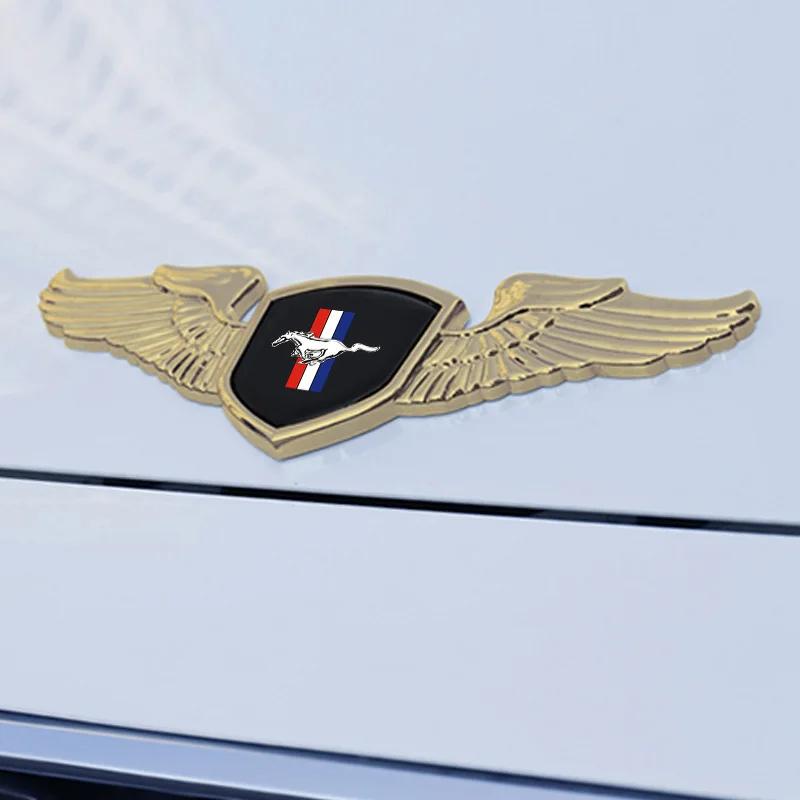 Car Sticker Car Hood Emblem Sticker for Ford Mustang Explorer Ecosport Shelby Focus 2 Ranger Mustang Kuga Mondeo Galaxy Transit