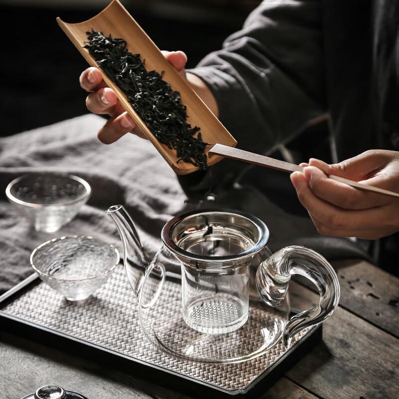 Yu Run Heat-Resistant Glass Teapot with Filter