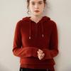 Women's Casual Cashmere Drawstring Sweater - Versatile Knitwear for Autumn and Winter