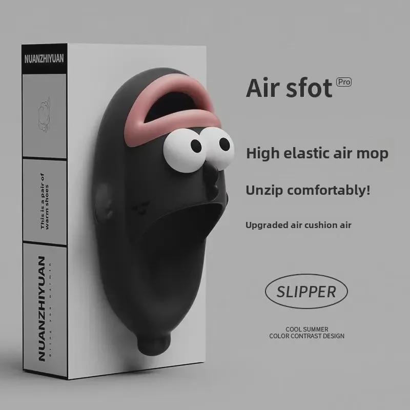 

«Необычные летние тапочки-рыбки для женщин — игривые нескользящие домашние сандалии»