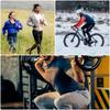DAREVIE Cycling Leg Warmer Thermal Fleece Winter Cycling Knee Warmer Compression Warm Half Leggings Anti-slip Men Women