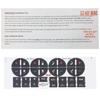 Radio Dashboard Control Button Sticker AC-Climate Control Sticker Decor Decorate