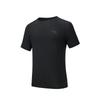 Comfortable Solid Color Casual Simple Versatile Sports Quick-Dry Thin Short Sleeve T-Shirt Men Tops Basic-Black 152525108-3