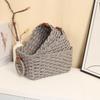 3PCS Simple Woven Storage Basket Eco-friendly Cosmetics Storage Basket  Vanity