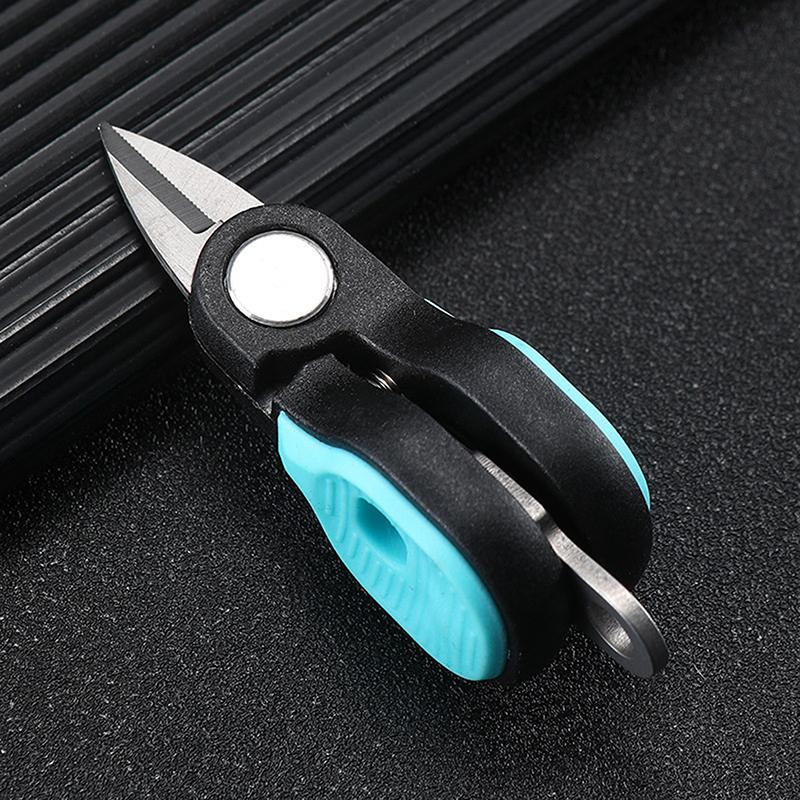 Fishing Special Small Scissors Special For Cutting Carbon Line Pe Line Nylon Line Lead Luya Small Scissors With Keychain