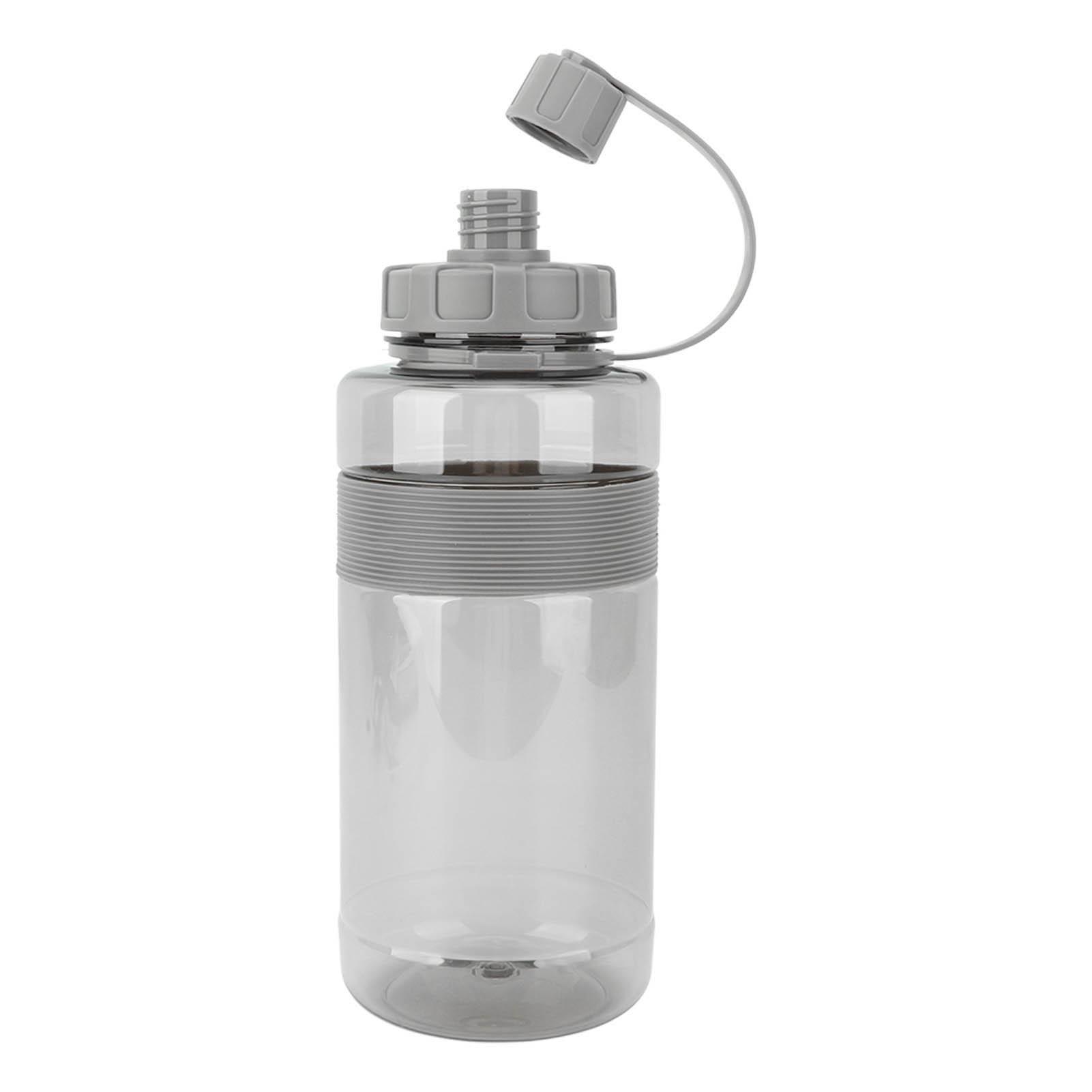 

Sports Water Bottle Portable 1500ml Plastic Outdoor Fitness Water Bottle with Straw for Gym