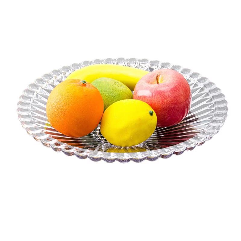 Qianxing Sword Pattern 30cm Acrylic Fruit Plate