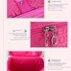 Women's Makeup Bag Large Capacity Cosmetics Storage Bag Foldable Toilet Wash Bags Travel Essentials Handheld Cosmetic Bag