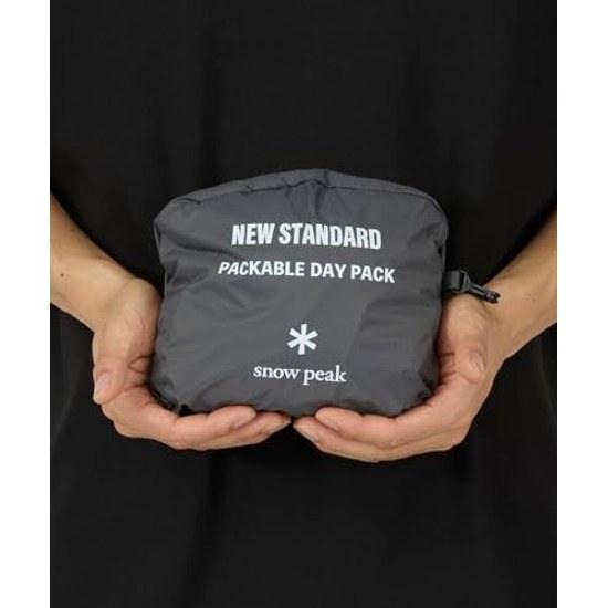 Snow Peak Standard Packable Backpack NSD-AC-25AU005 Bag Shoulder Crossbody Men Women