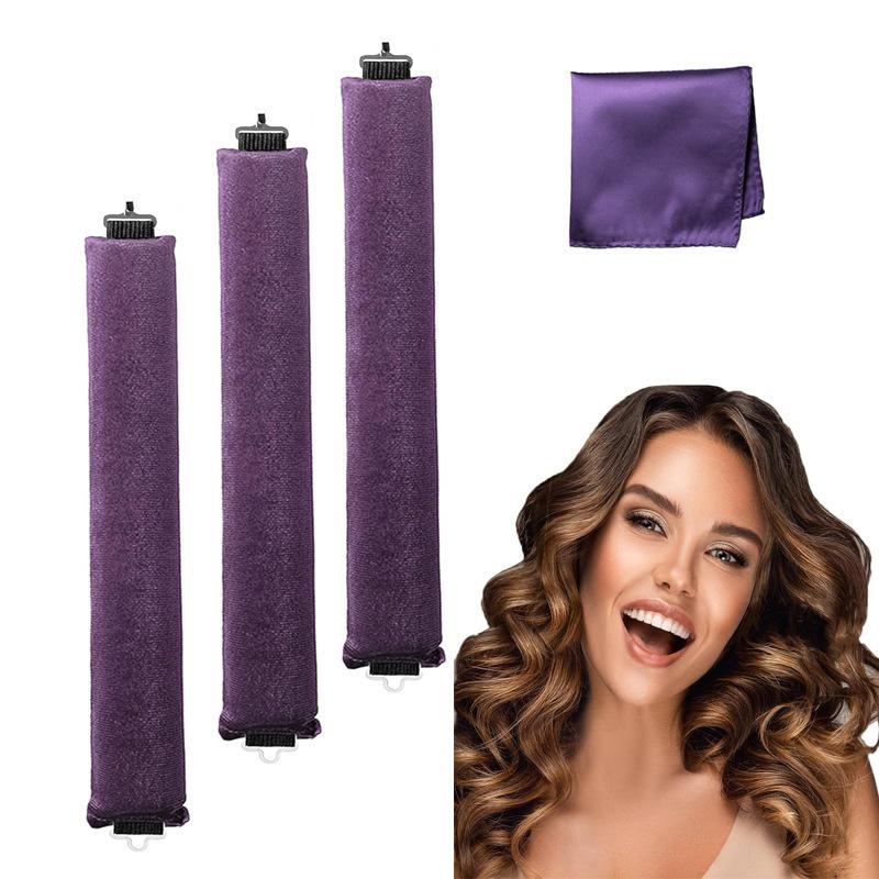 Curling Tool for Lazy People, No Heat, No Perm Curling Iron, Sleeping Styling Tool, Sleeping Bun, Curly Hair Tail