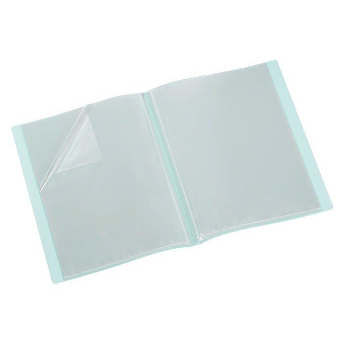 Porte-vues - Viquel - 60 Vues - A4 - Couverture Personnalisable - Plastique Vert