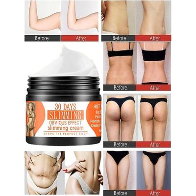 Crema para quemar grasa, pérdida de peso, masaje corporal anticelulítico, crema caliente para adelgazar el vientre y el cuerpo