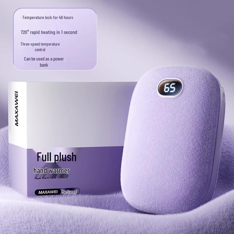 

Fluffy Portable 2-in-1 Hand Warmer & Power Bank 3600mAh