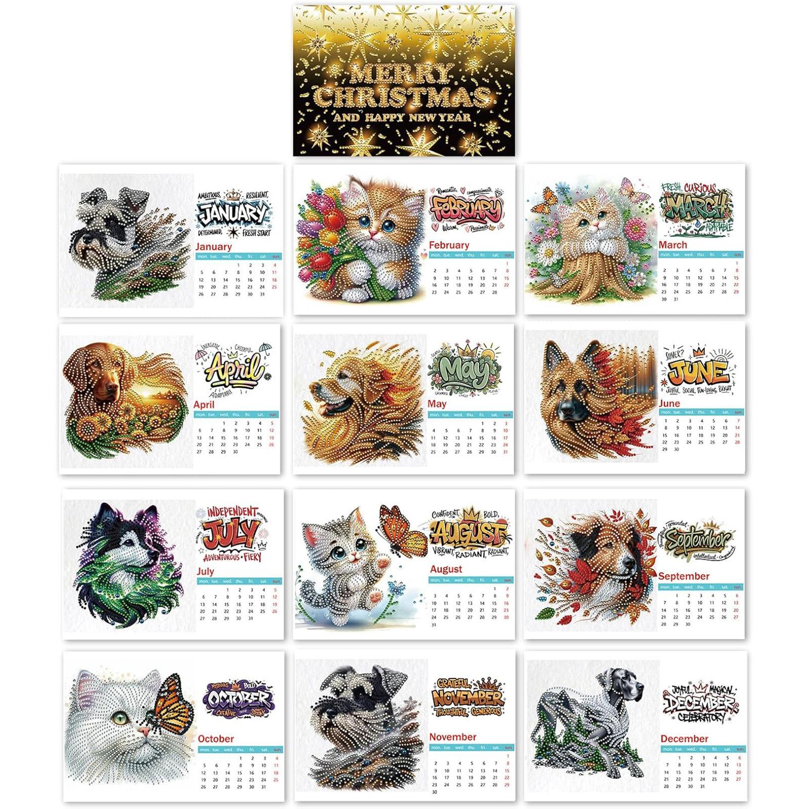 

Generic 2026 Настольный календарь, 12 месяцев, Календарь на 2026 год, Настольный календарь, Календарь для рабочего стола, 25 X 20.5 X 9 см, Подарок для вашего сердца One Size