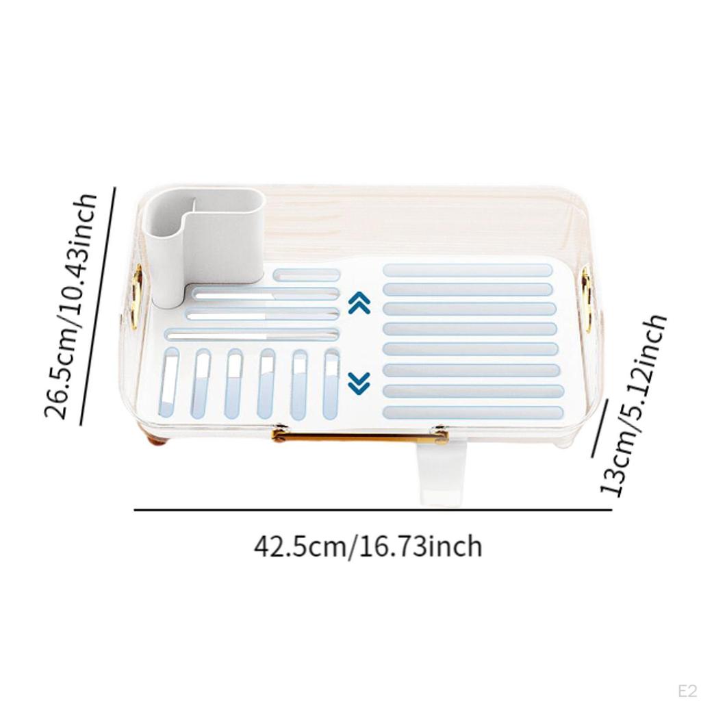 Dish Drying Rack for Kitchen Counter,Space Saving,Kitchen Storage Organizer