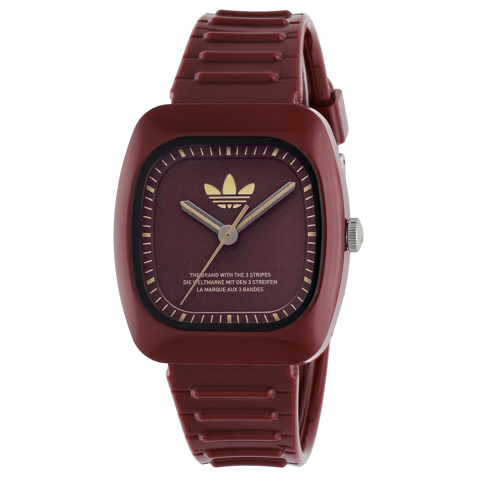

Оригинальные часы Retro Wave Two Red Pearl Dial Ceramic Mineral Glass Quartz Watch Brand AOSY24028 [Adidas Swatch] Мужские [Товар]