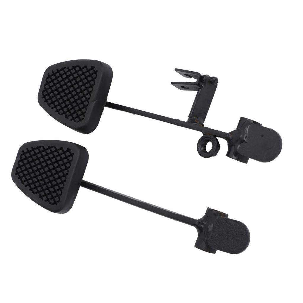 Pedał gazu hamulca Trwały metalowy gumowy pedał akceleratora gazu dla ATV Go Kart Quad Pit Dirt Bike