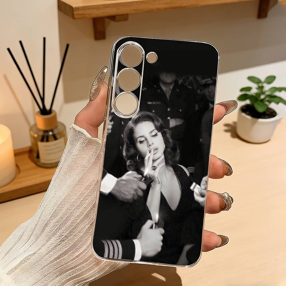 L-Lana D-Del R-Rey Singer Phone Case For Samsung A10 A12 A31 A40 A70 Transparent Cover