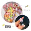 Cute Cartoon Hair Ropes Sweet High Elastic Rubber Bands Headwear With Handheld Box Bow Hair Ties For Kids