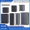 Transparent Waterproof ABS Plastic Junction Box for Indoor/Outdoor Power Supply & Monitor