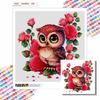 New Arrival 5D DIY Full Circle Diamond Painting "Painted Owl" Embroidery Cross Stitch Home Decor Gift
