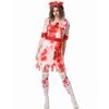 M-XL Halloween Costume, Zombie Nurse Uniform, Blood Nurse Uniform, Horrifying Bloody Female Nurse Uniform