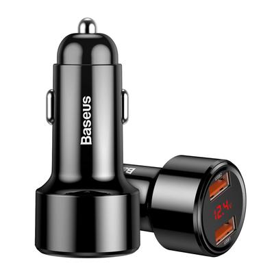 Magic Series Dual QC 30 45W 6A Car Charger 2x USB Black