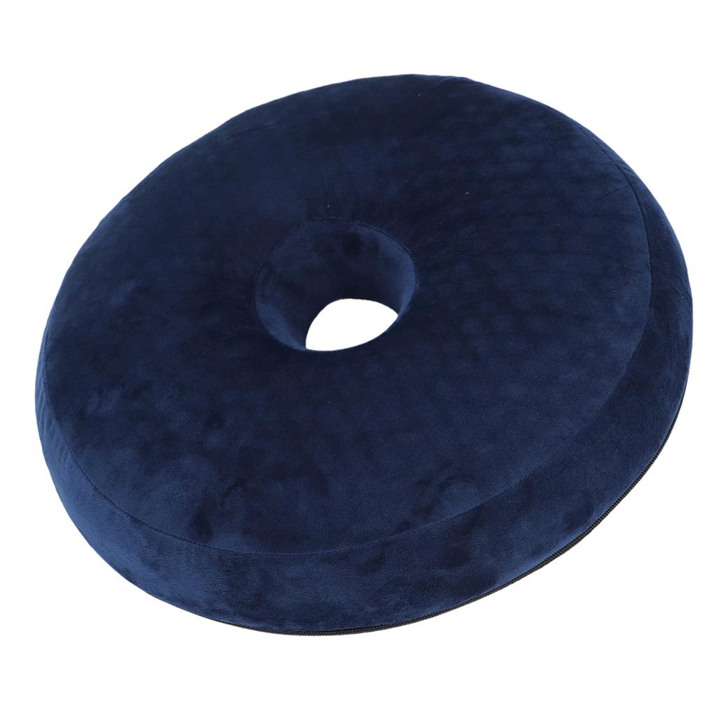 Gel Donut Pillow Slow Rebound Memory Foam Ergonomic Donut Cushion for Tailbone Hemorrhoid Cushion Co