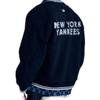 MLB New York Yankees Velvet Jackets Unisex Black Baseball Collar Thickened 3AJPF0116-50BKS
