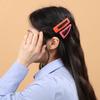 2-piece set of snap pins (fluorescent pink + fluorescent orange)