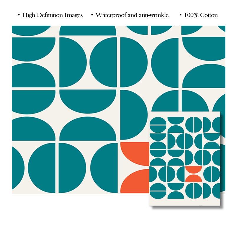 Bauhaus Abstract Minimalist Geometric Poster Vintage Color Block Canvas Paintings Wall Art Print Picture Living Room Home Decor